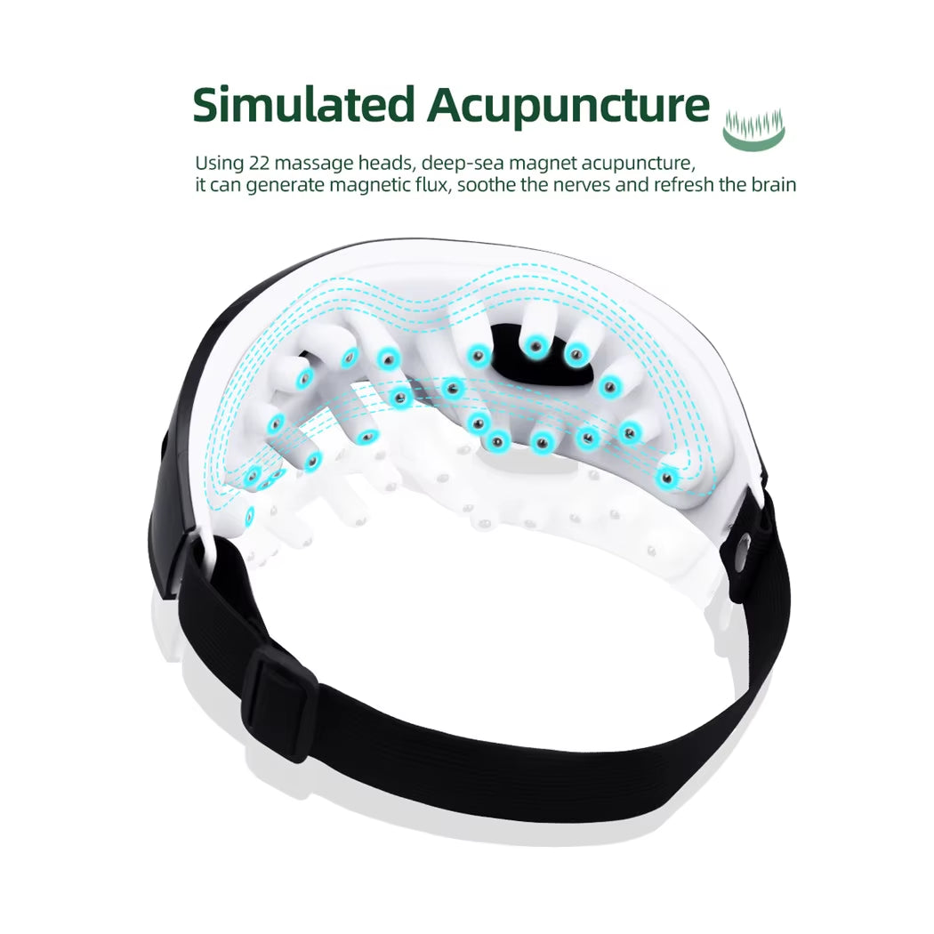 Eye Massager Vibrator Smart Eye Massage Instrument Removal 9 Modes Eyeball Massage